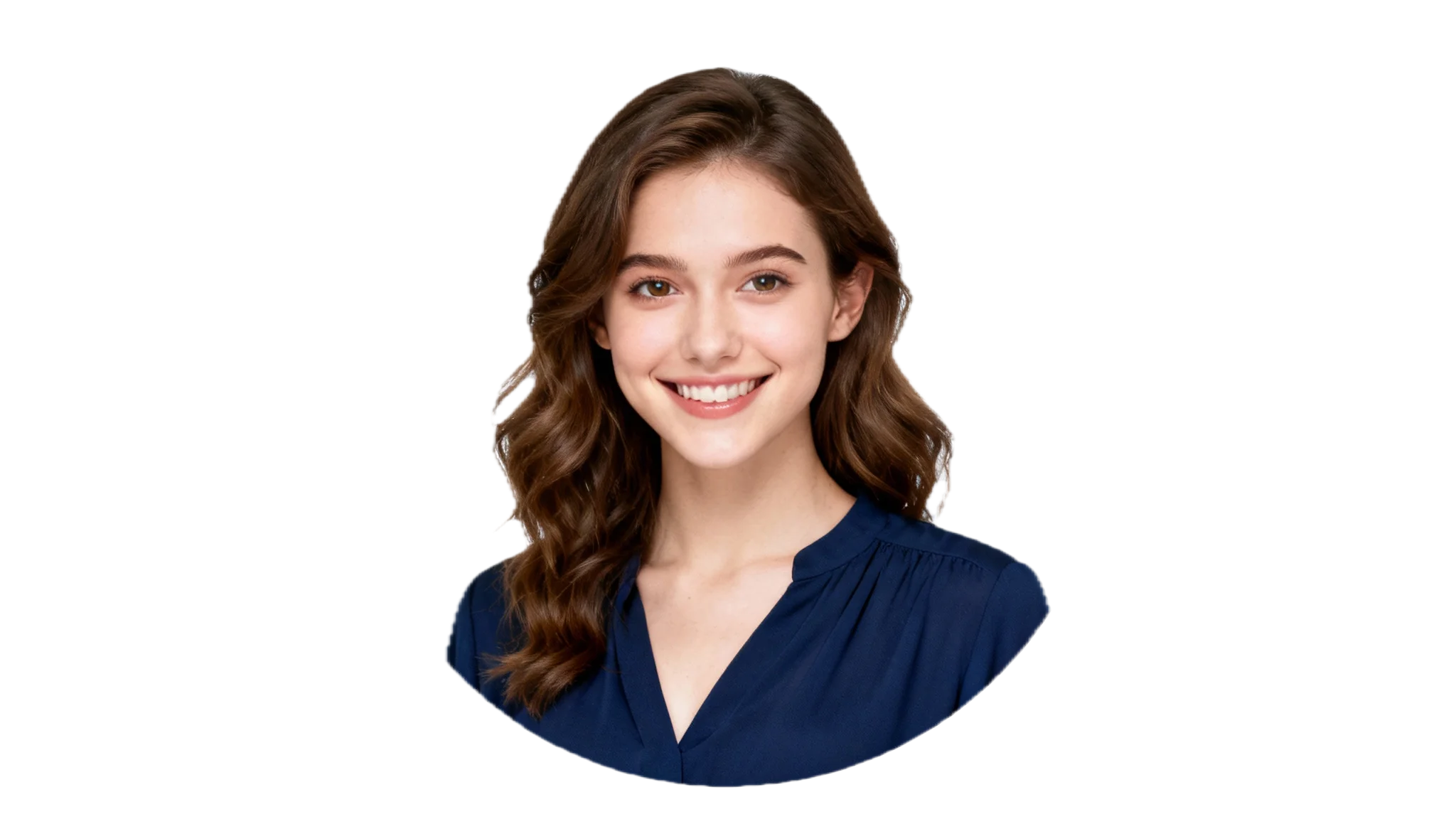 Headshot Woman Circle